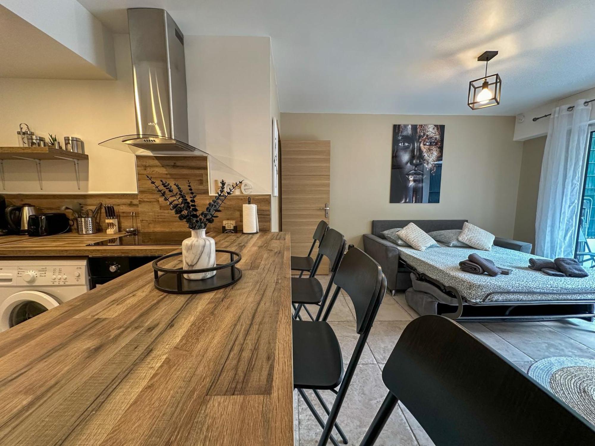 Cosy Madrid, Appartement Proche De La Mer Cannes Eksteriør billede
